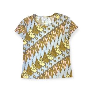 BCBG Maxazria Vintage Umbrella Print Shirt